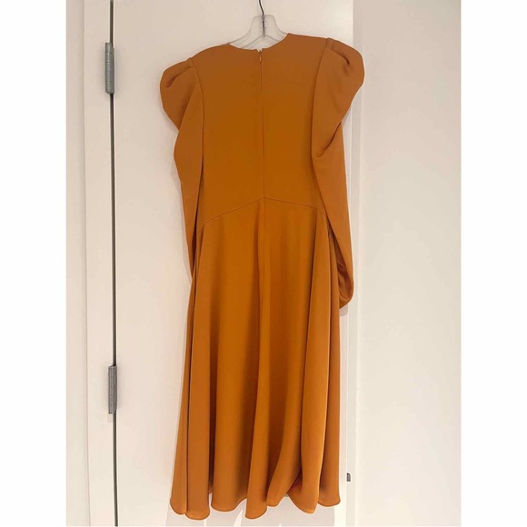 Jonathan Simkhai Sateen Long-Sleeve Midi Dress (New With Tags) - Picture 6 of 6